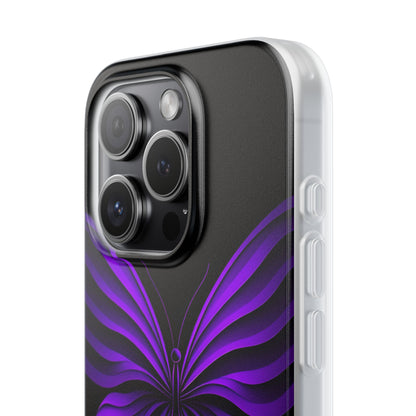 Violet Monarch iPhone 15 Pro Case - Soft