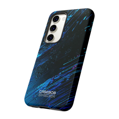 Midnattsblå Strömmar Samsung S23 – Tough