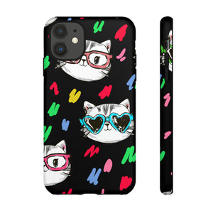 Cat Coloring - Protective Phone Case