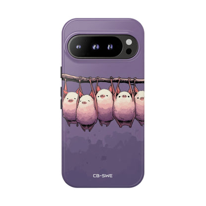 Bats Hang Playfully - Google Pixel Case