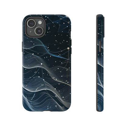 Connectivity Wave: Network Gradient - Protective Phone Case