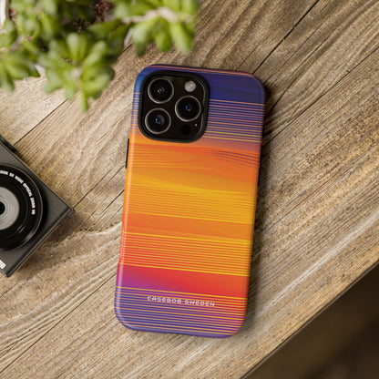 Gradient Sunset Flow iPhone 16 - Tough Phone Case