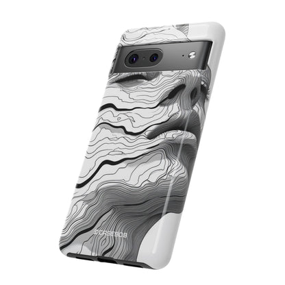 Topographic Serenity - Phone Case for Google Pixel