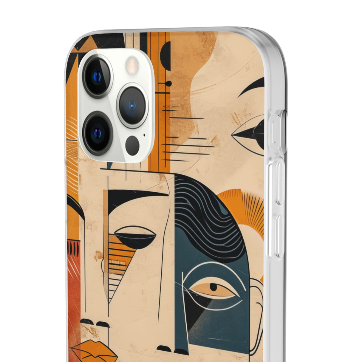 Cubist Introspection | Flexible Phone Case for iPhone