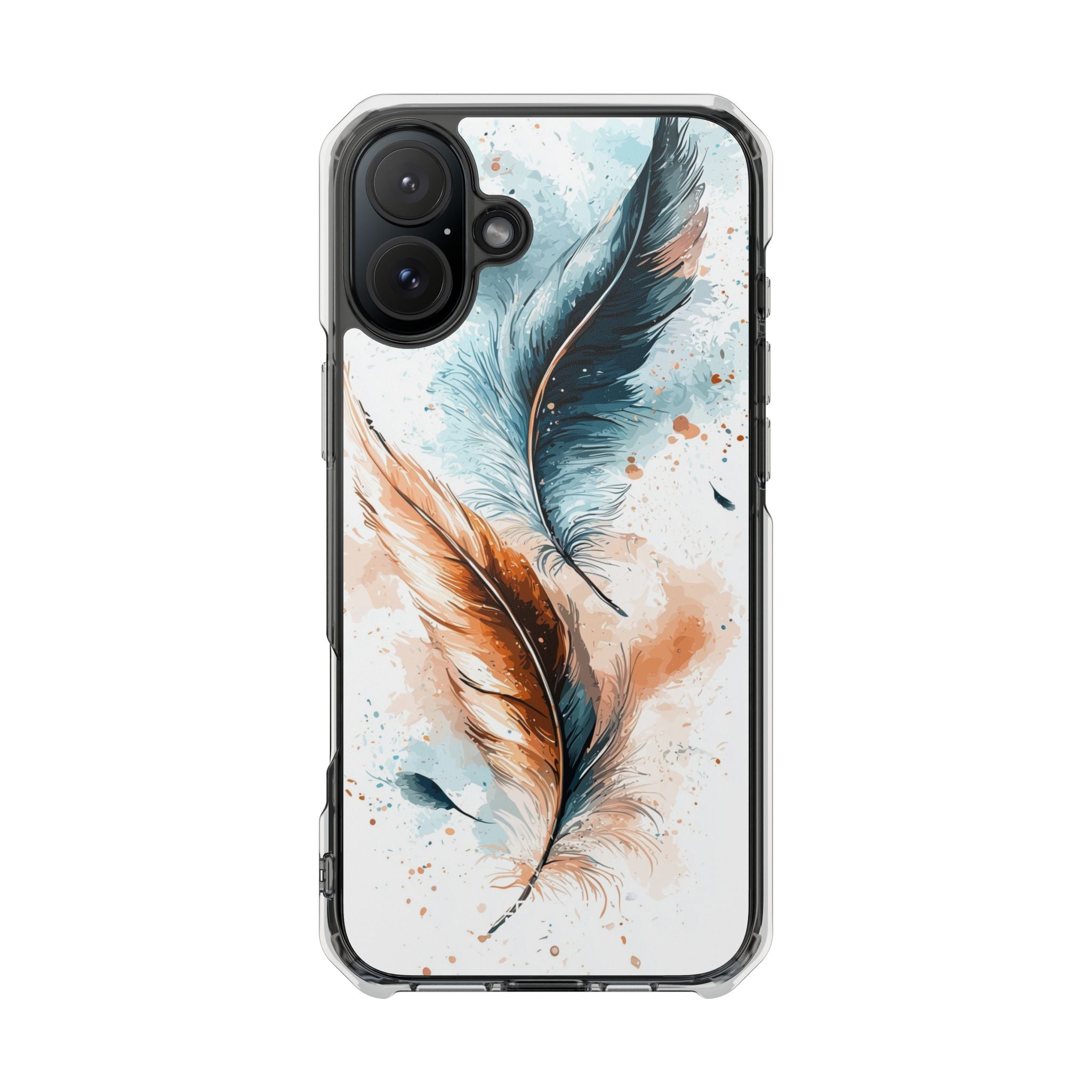 Feathers Dance Lightly iPhone Case - Impact