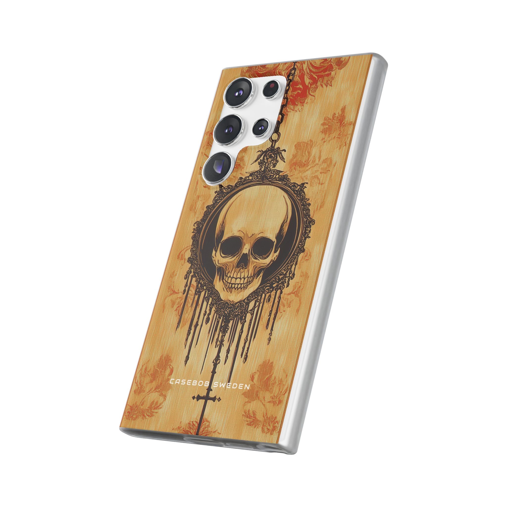 Gothic Skull Elegance Samsung S23 - Flexi Phone Case