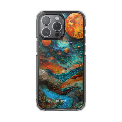 Celestial Wonders Unfold iPhone Case - Impact