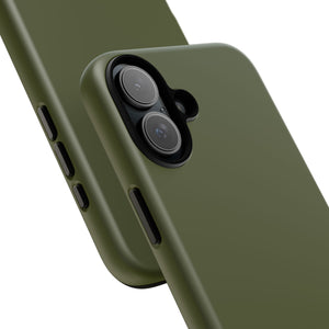 Olive Echoes: Minimalist Serenity - for iPhone 16