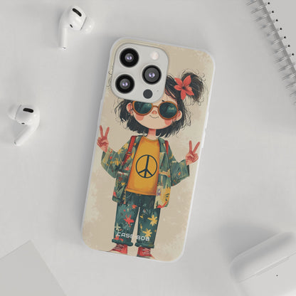 Peace Pigtails iPhone 13 Pro - Soft