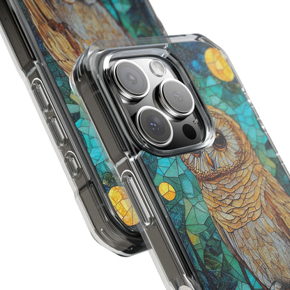 Celestial Owl Gaze iPhone Case - Impact