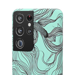 Aqua Serenity | Slim Phone Case for Samsung