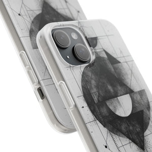 Monochrome Geometry | Flexible Phone Case for iPhone