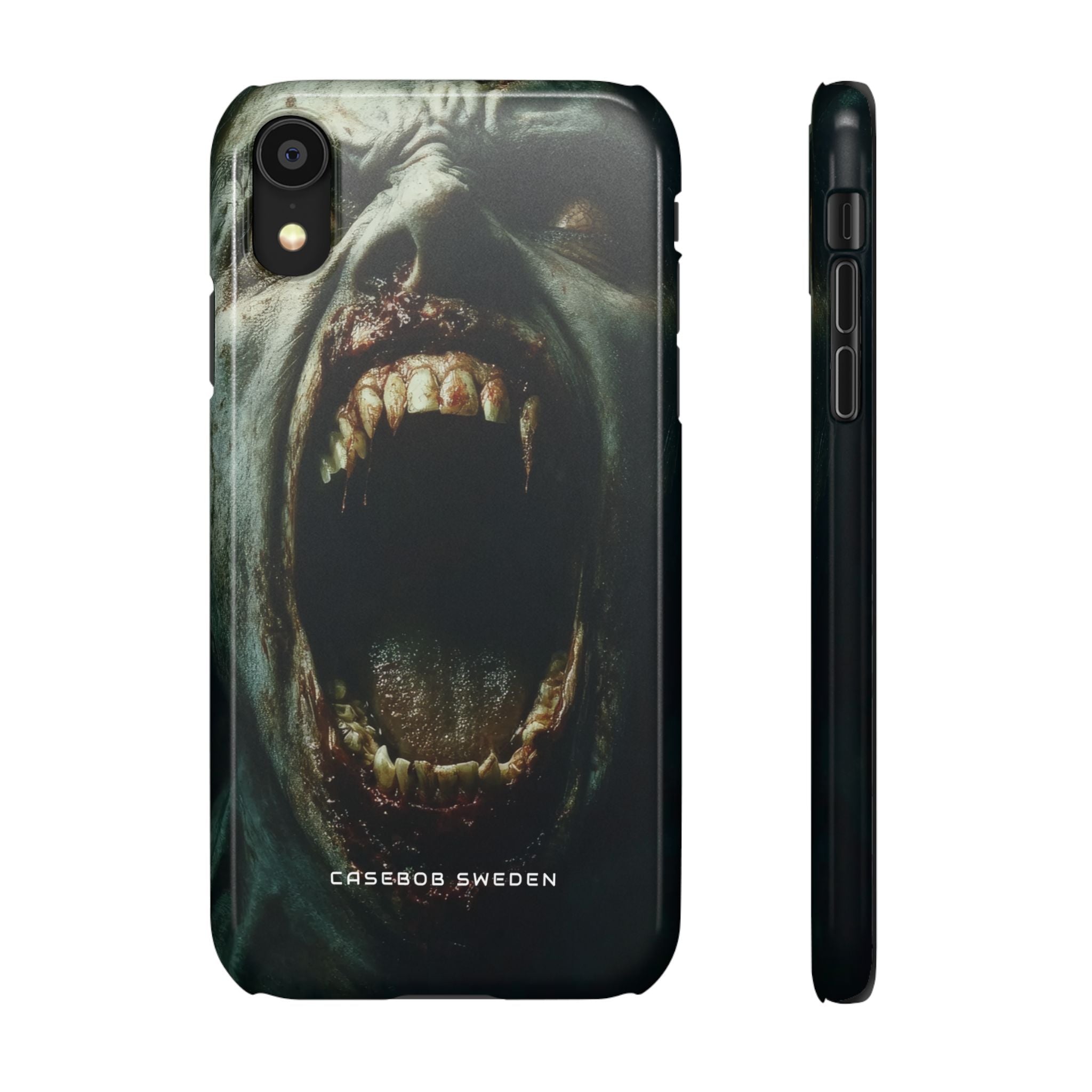 Gothic Wail of Decay  iPhone X - Slim Phone Case