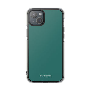 Myrtle Green | Handyhülle für iPhone (Clear Impact Case – magnetisch) 