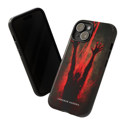 Gothic Crimson Ascension iPhone 15 - Tough Phone Case