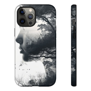 **Nature Silhouette** | Protective Phone Case for iPhone