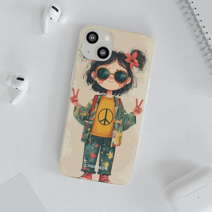 Peace Pigtails iPhone 13 - Soft