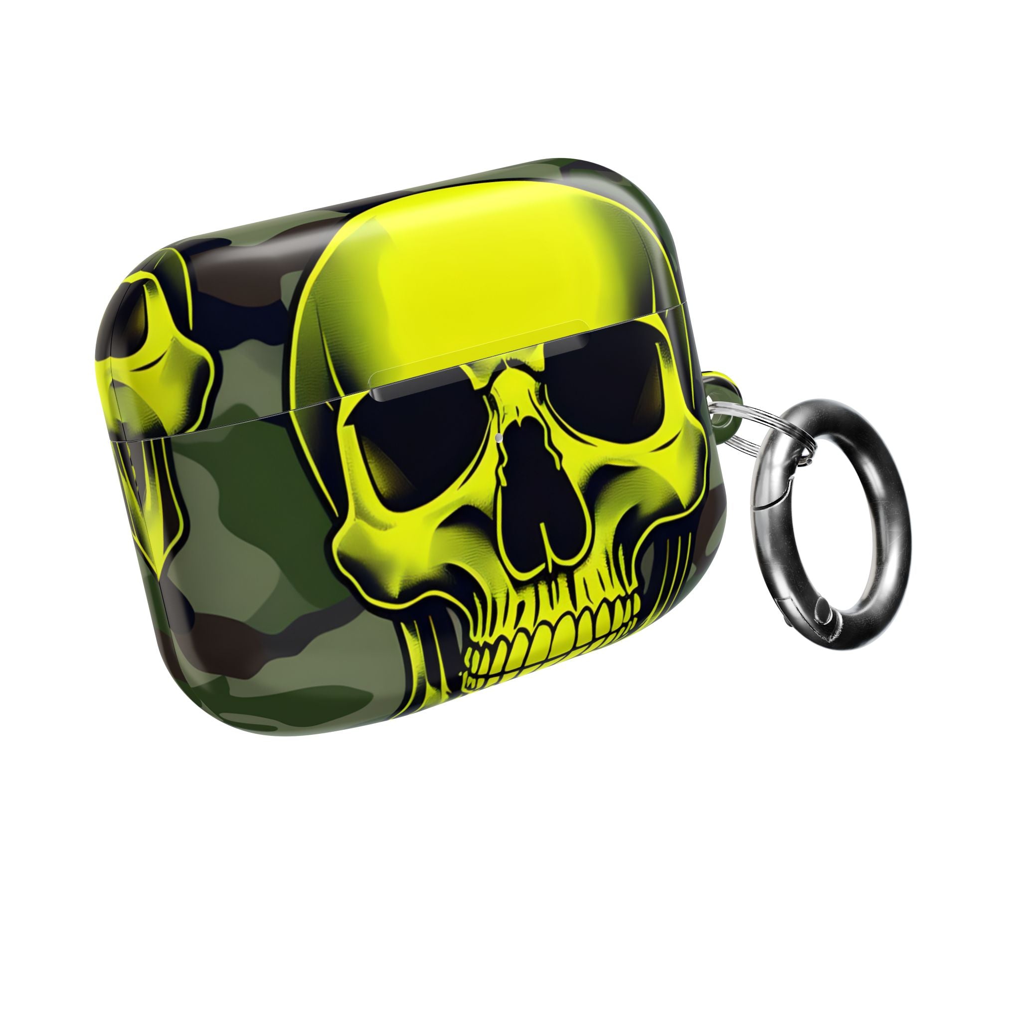 Neon Skull Camo - AirPods Case