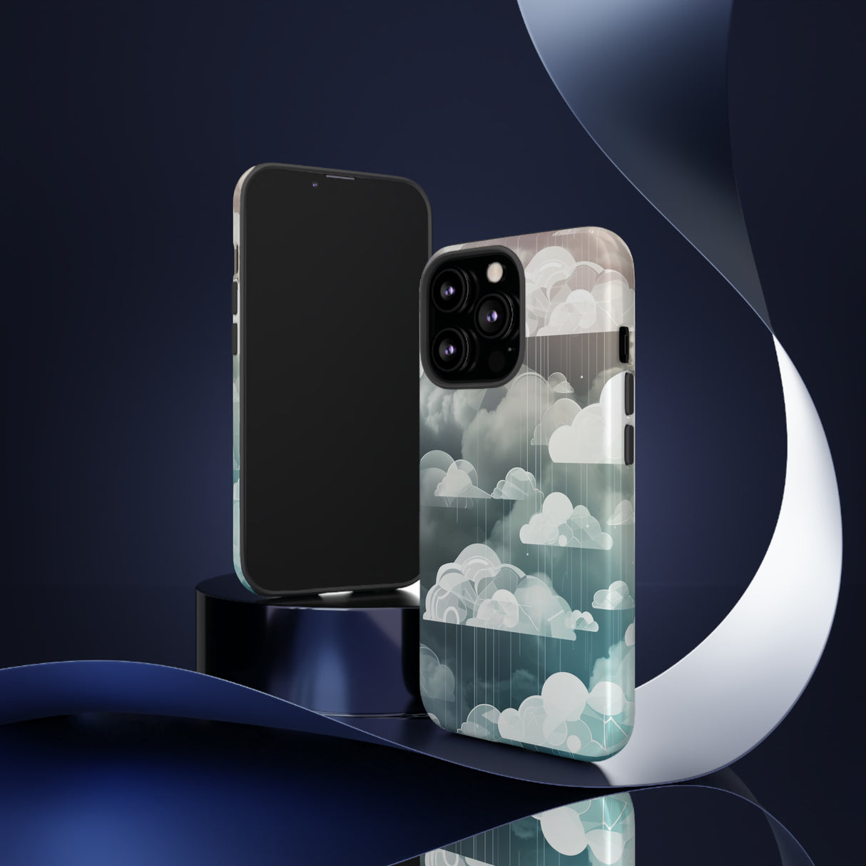 Cloud Horizon: Computing Gradient - Protective Phone Case