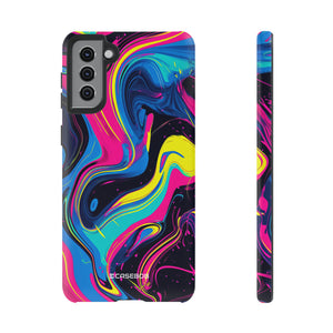 Pantone Neon Patterns | Phone Case for Samsung (Protective Case)