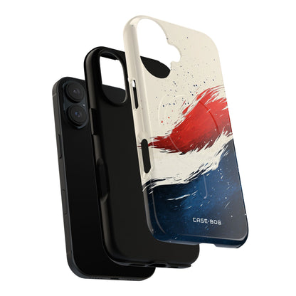 Red Surge iPhone 16 Case - Tough+