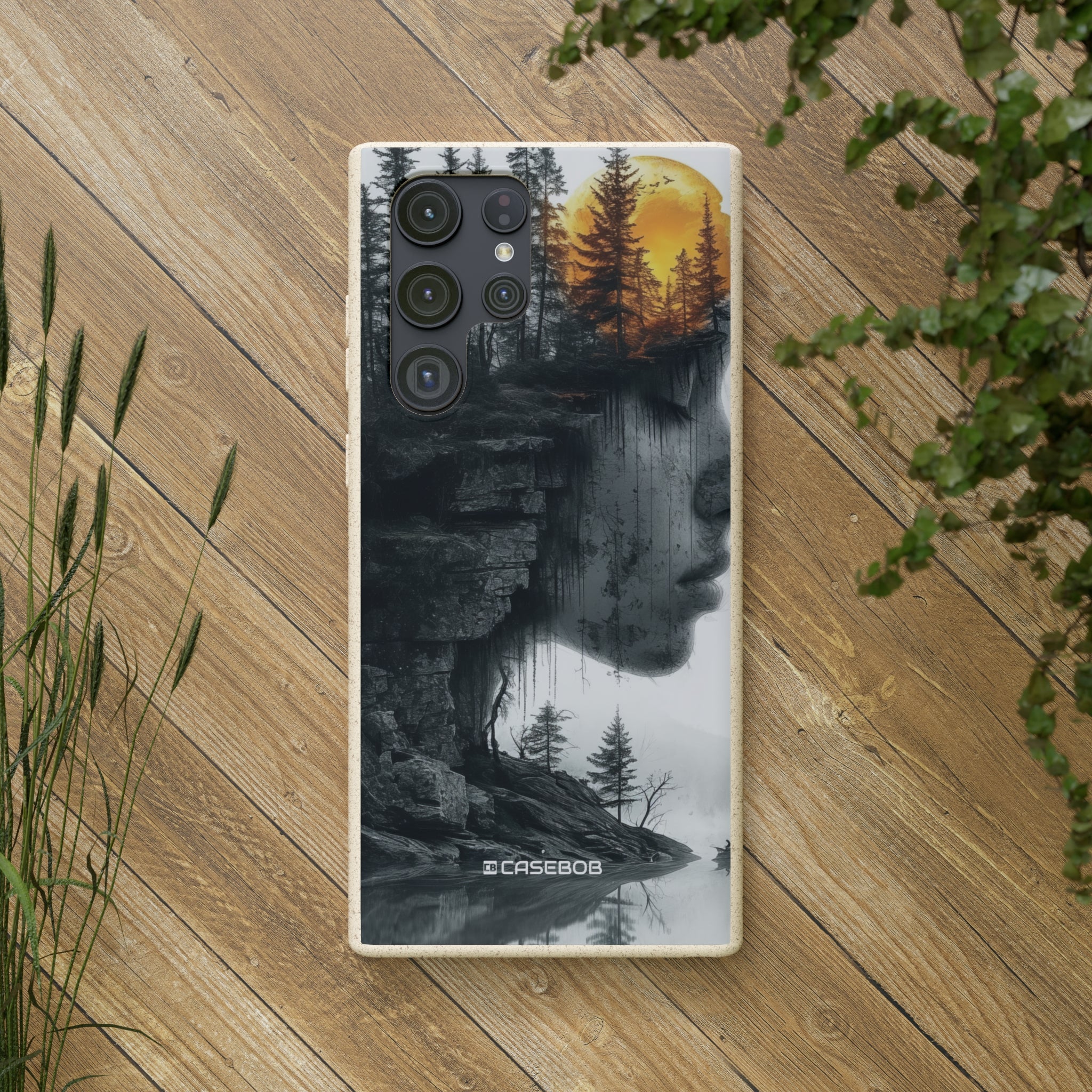 Nature's Reflection | Biodegradable Phone Case