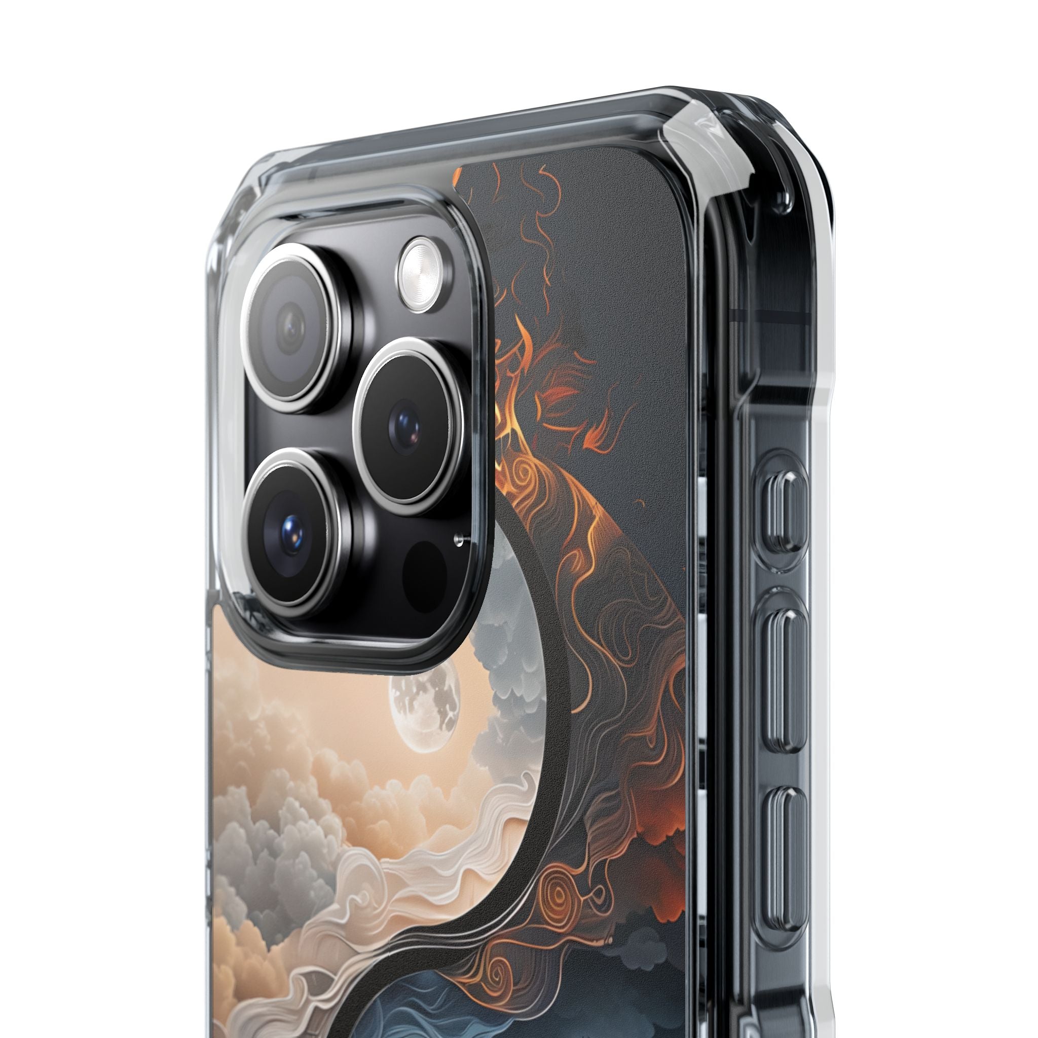 Moonlit Elemental Harmony iPhone Case - Impact