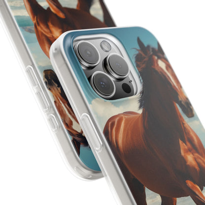 Blazing Horse iPhone 16 Pro Max Case - Soft