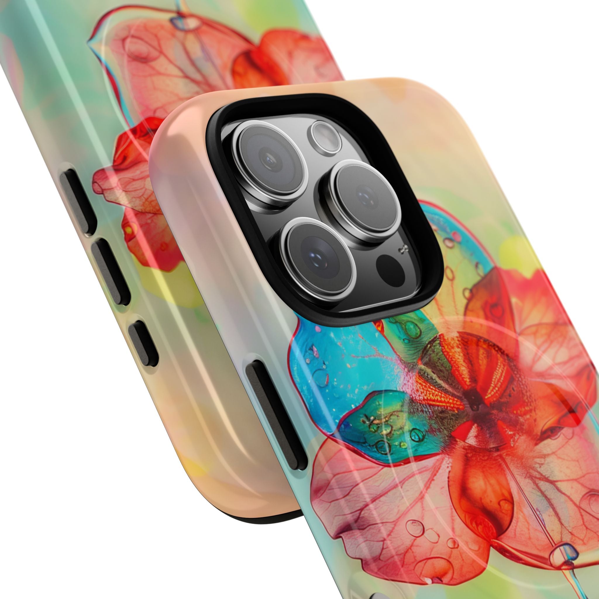 Ethereal Glass Flower iPhone 16 | Tough+ Phone Case