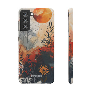 Celestial Botanica | Slim Phone Case for Samsung