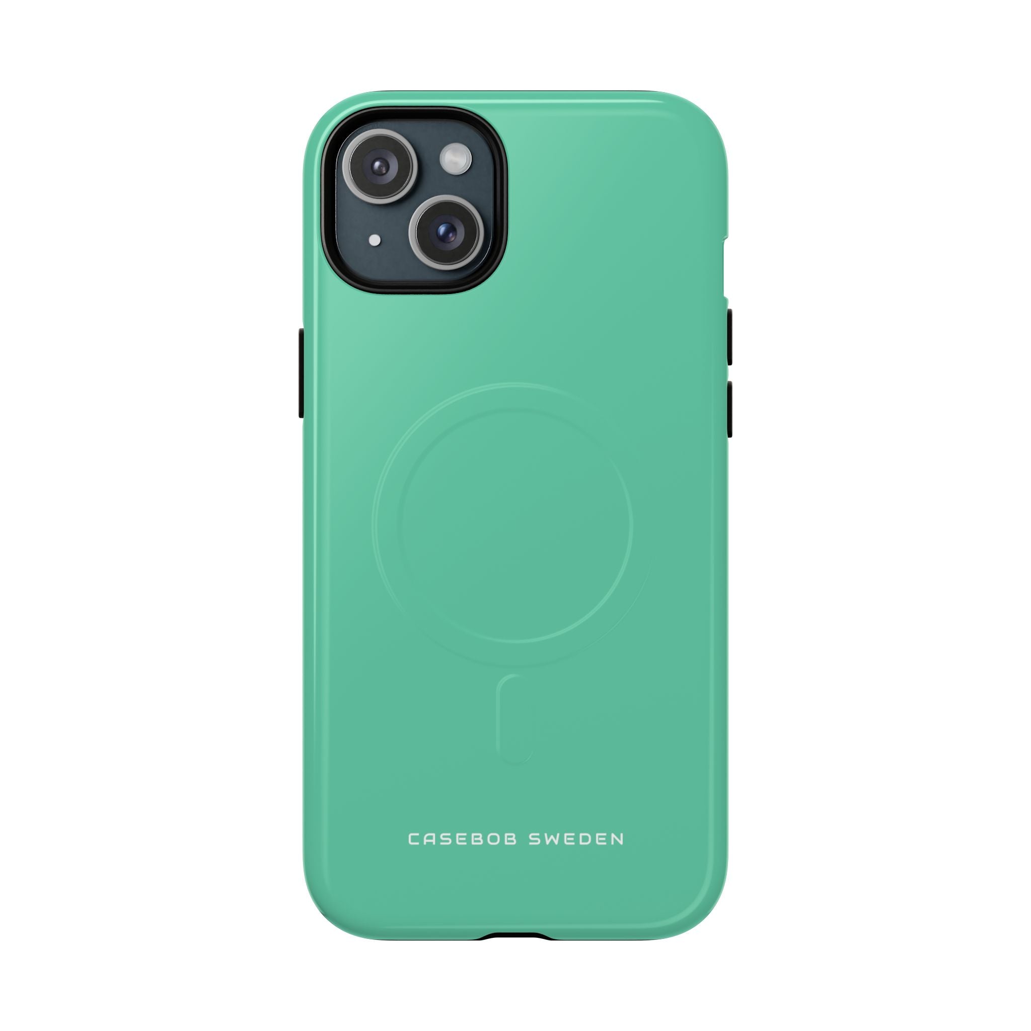 Medium Aquamarine iPhone 15  Tough+ Phone Case