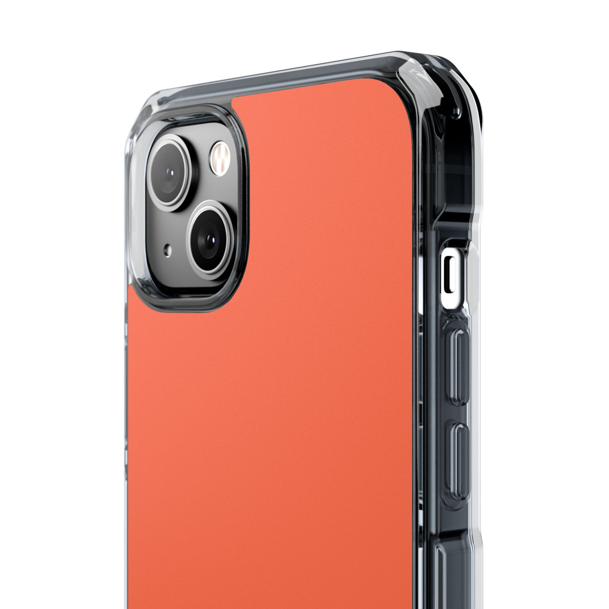 Outrageous Orange | Handyhülle für iPhone (Clear Impact Case – magnetisch) 