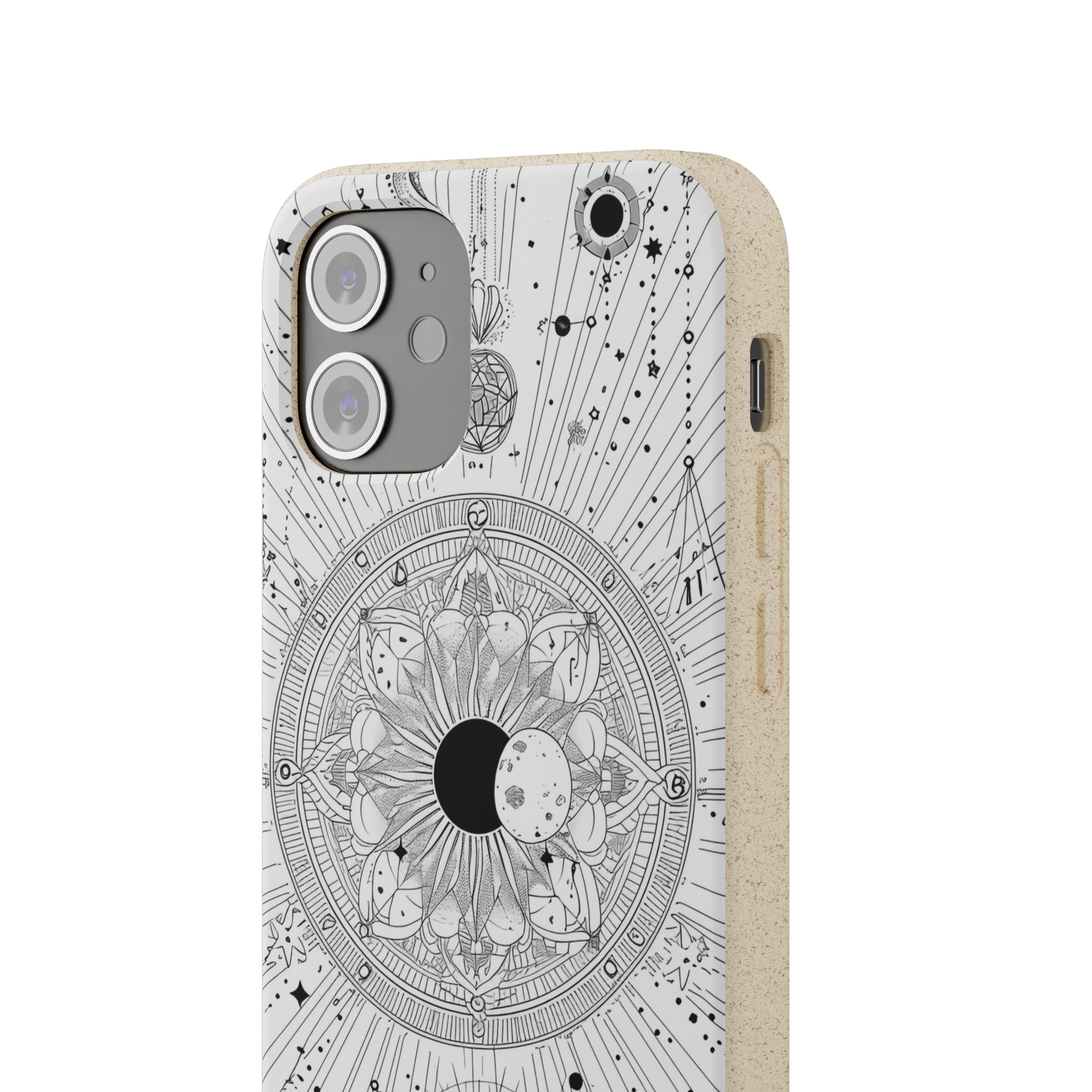 Celestial Mandala Mystique | Biodegradable Phone Case