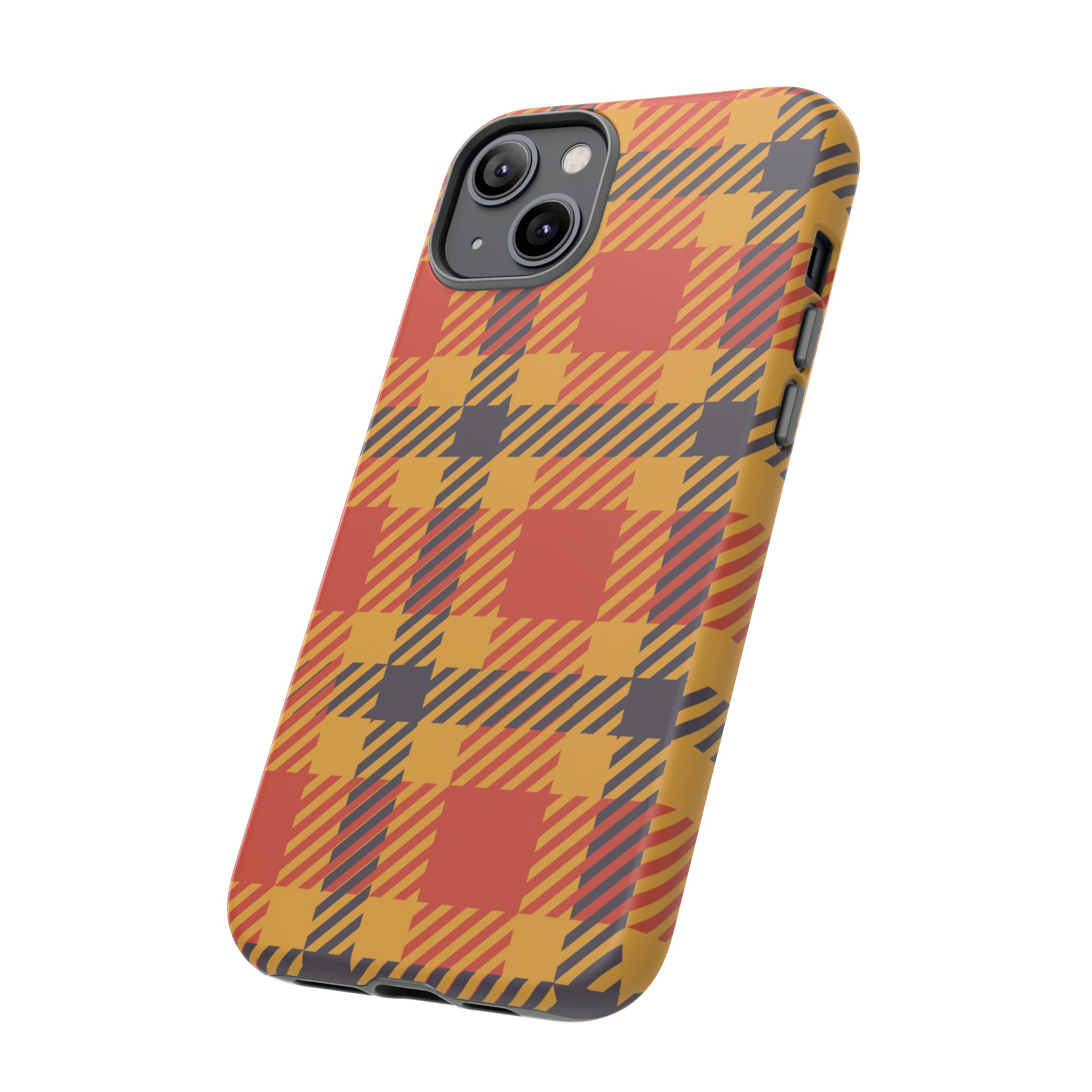 Orange Flannel - Protective Phone Case