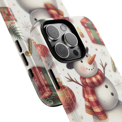 Snowman Welcomes Joy - iPhone Case