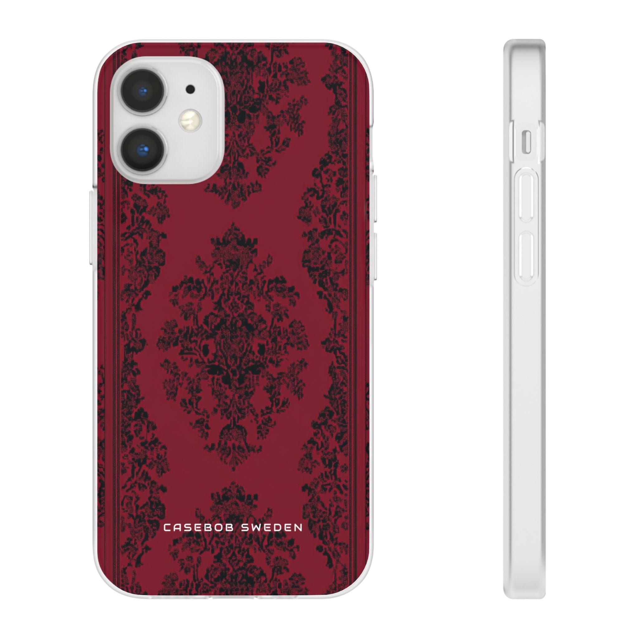 Gothic Crimson Elegance iPhone 12 - Flexi-Telefonhülle