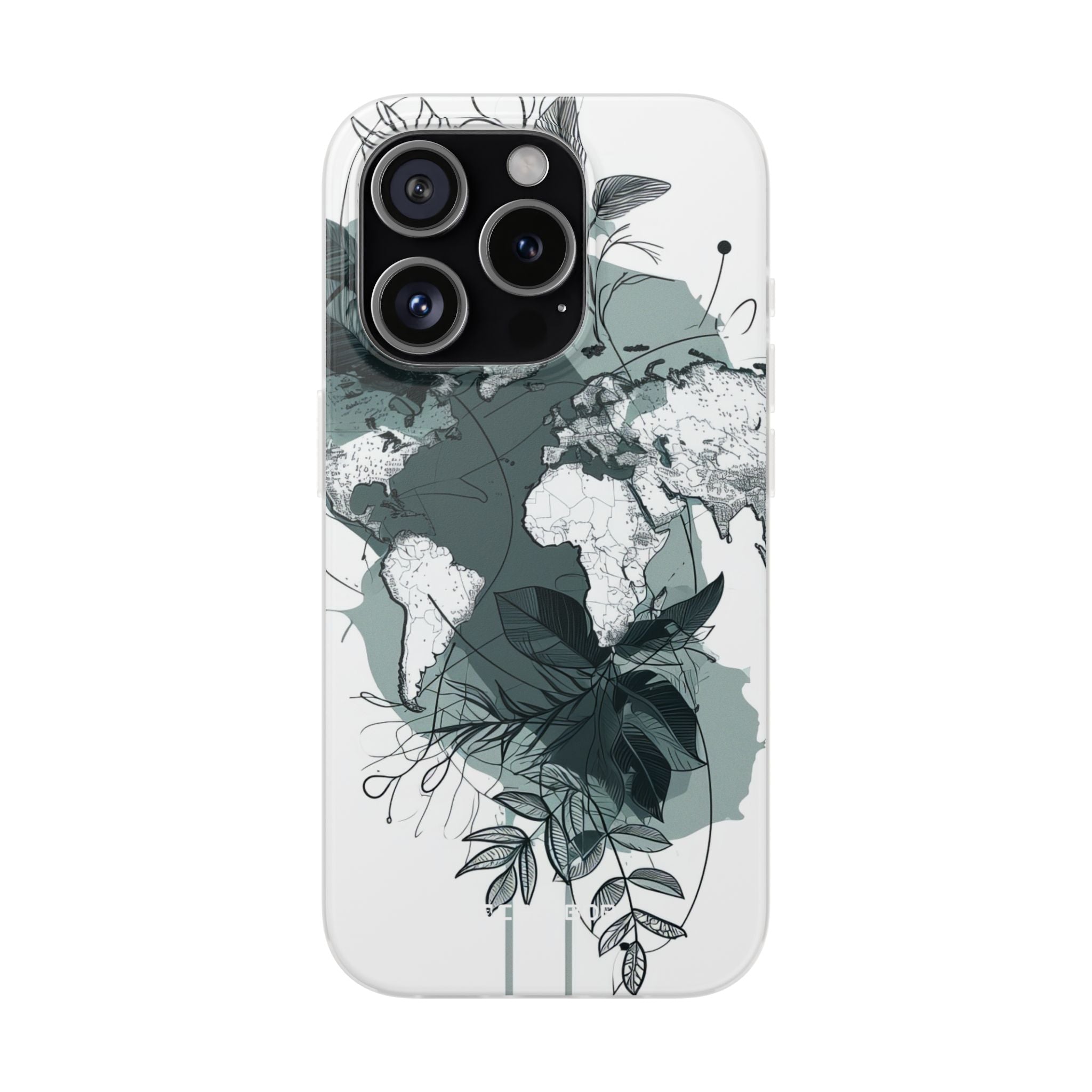 Botanical Cartography | Flexible Phone Case for iPhone