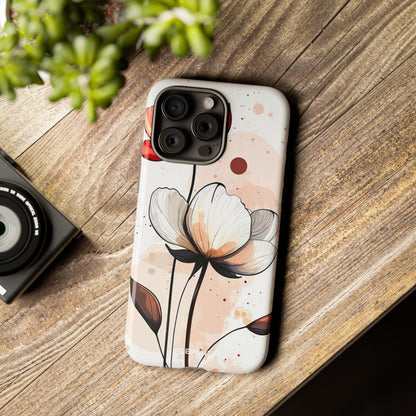 Vibrant Floral Elegance - iPhone Case