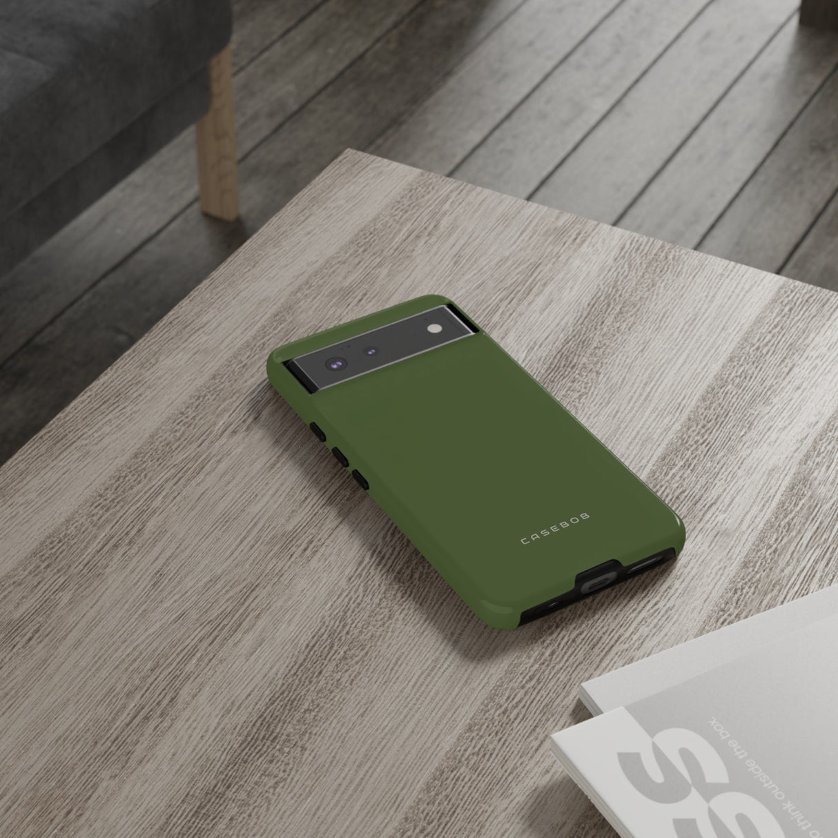 Dark Green Moss - Protective Phone Case