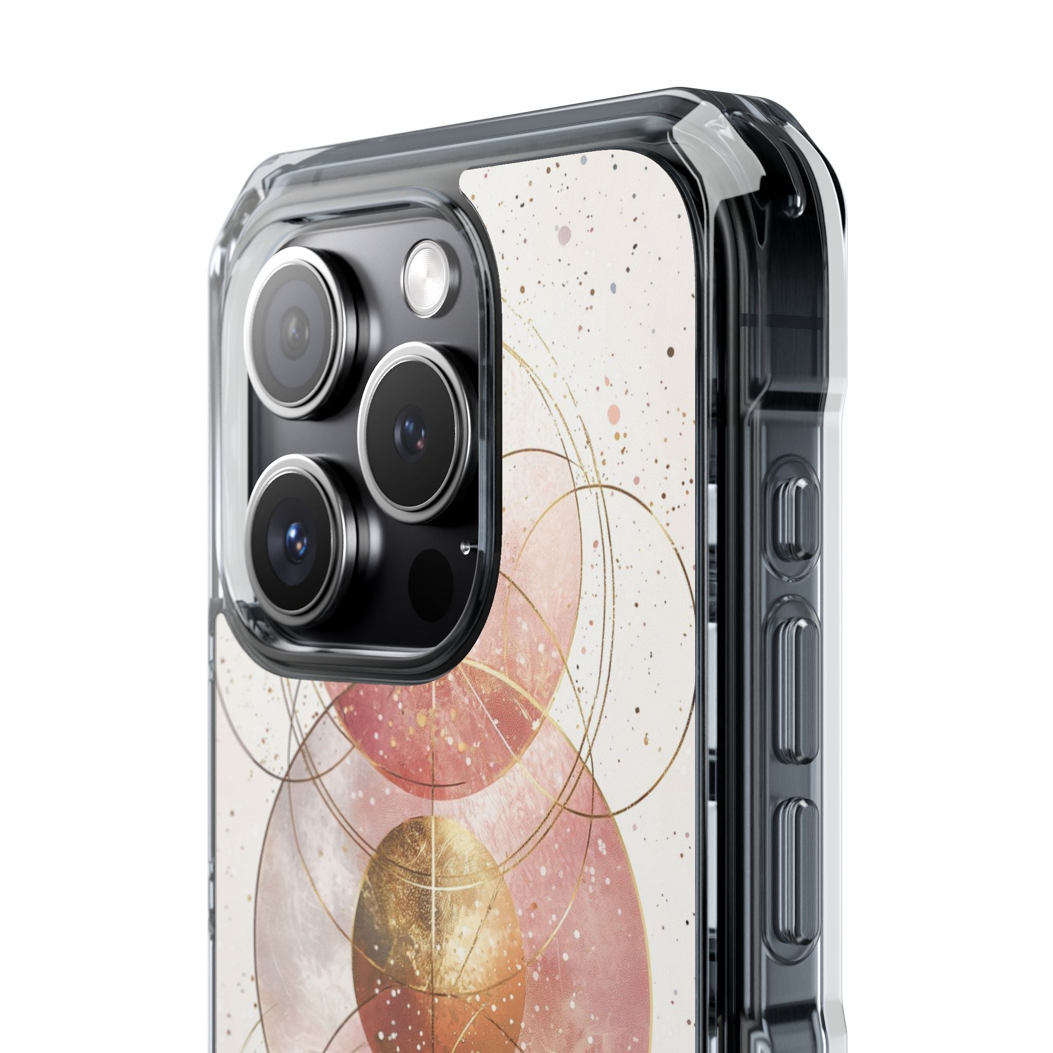 Circle Envelops Light iPhone Case - Impact
