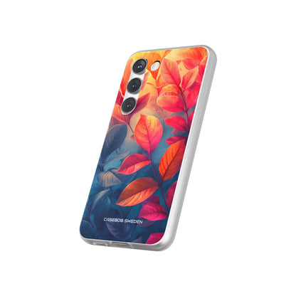 Red Blue Nature - Flexi Samsung S23 Phone Case