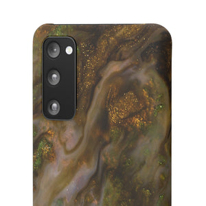 Smaragd Green Ink Art Android Case |Slim| Phone Case