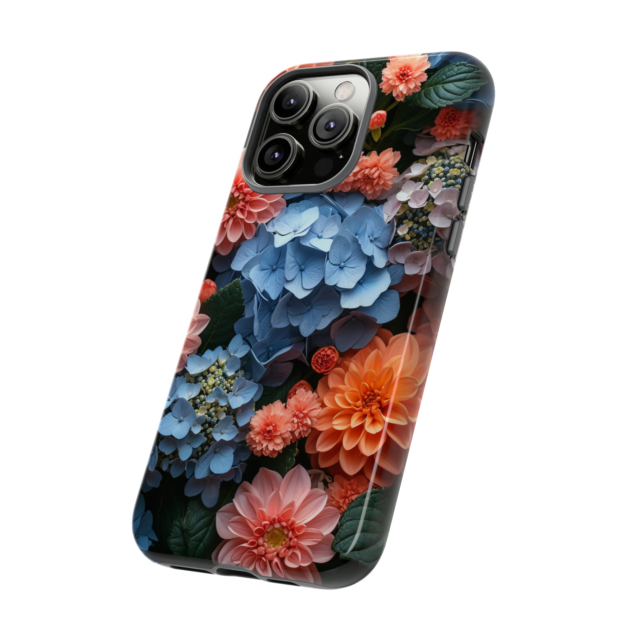 Delicate Floral Pastel Whisper - Protective Phone Case