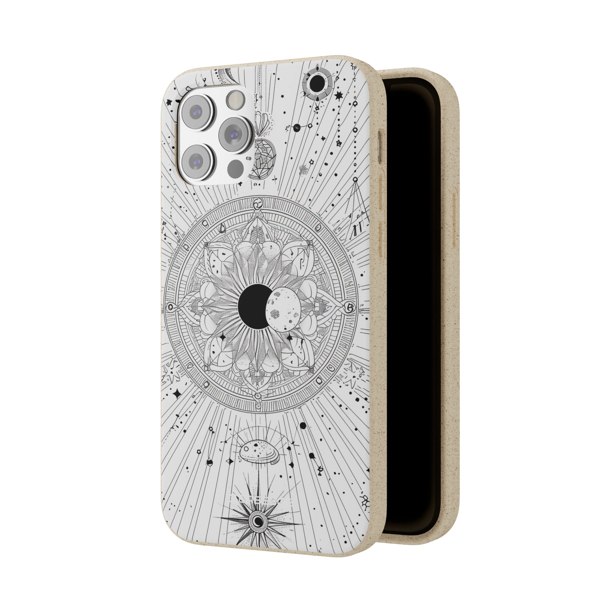 Celestial Mandala Mystique | Biodegradable Phone Case