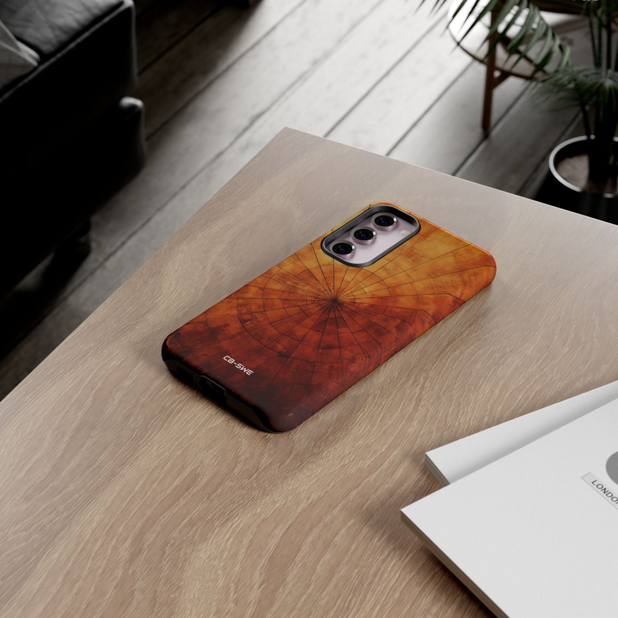 Warm Wood Swirls - Samsung Case