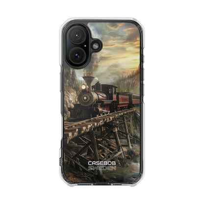 Steam Mountain Crossing iPhone 16 - Impact Clear+