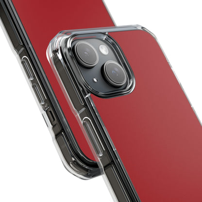 Upsdell Red - Clear Impact Case for iPhone