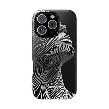 Fluid Face Lines iPhone 16 - Tough