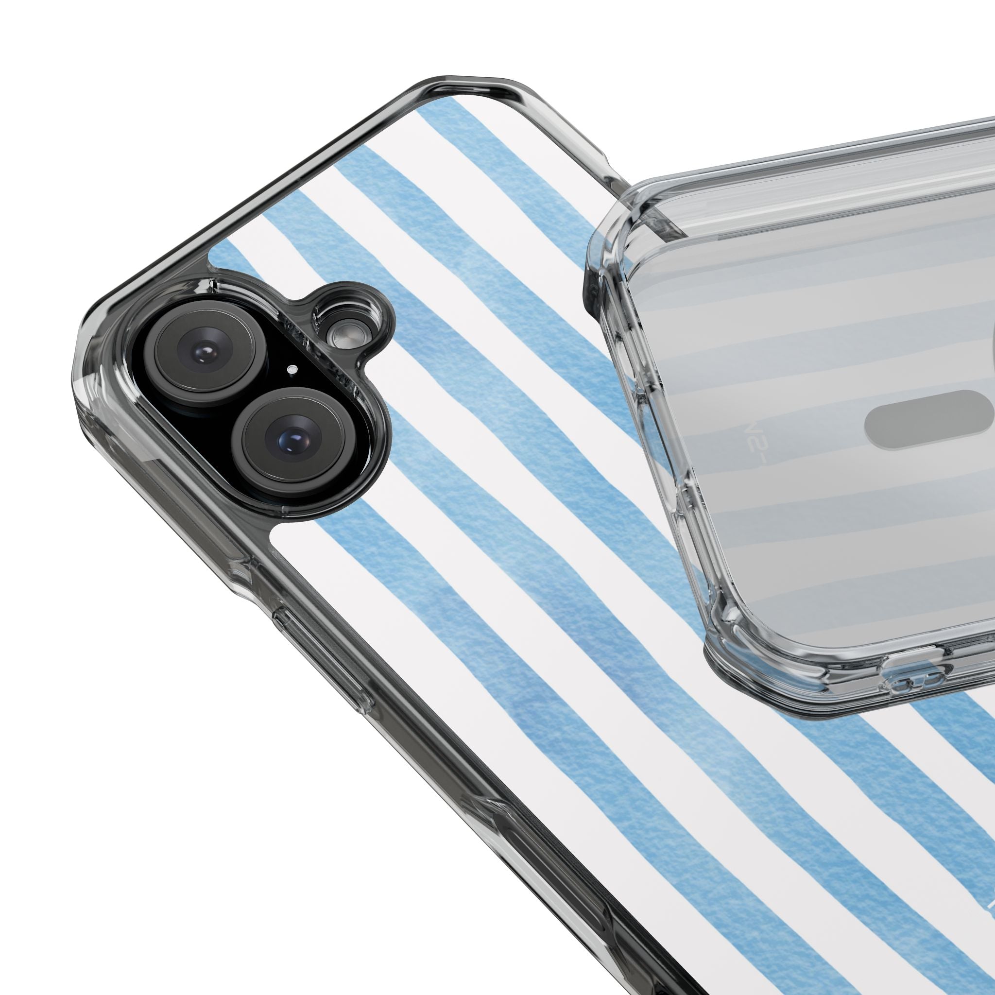 Soft Blue Watercolors iPhone Case - Impact