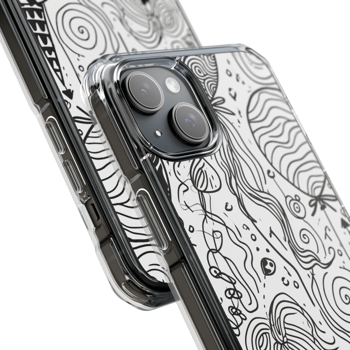 Whimsical Festivity - Phone Case for iPhone (Clear Impact - Magnetic)